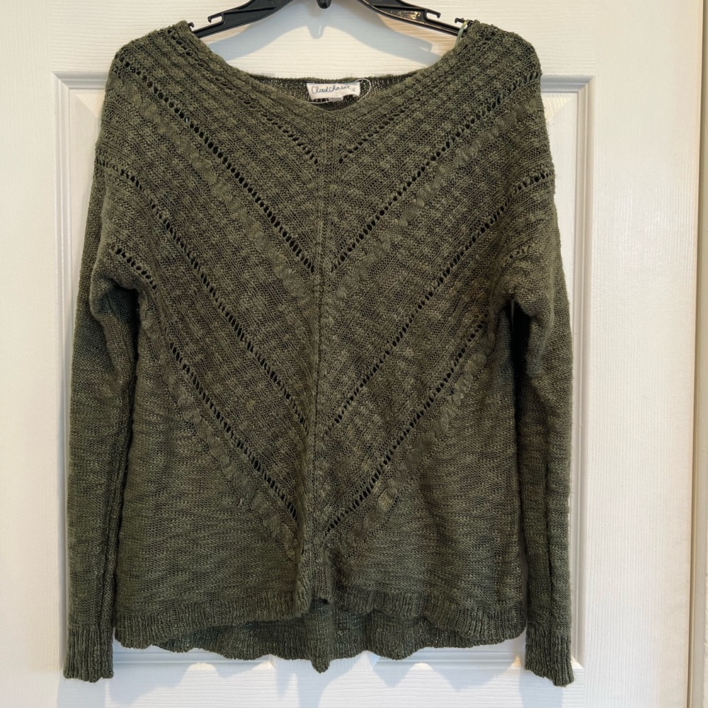 Cloudchaser Green Sweater